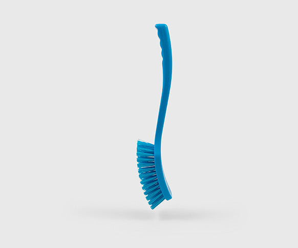 Everyday Long Handled Brush - Blue (Stiff)